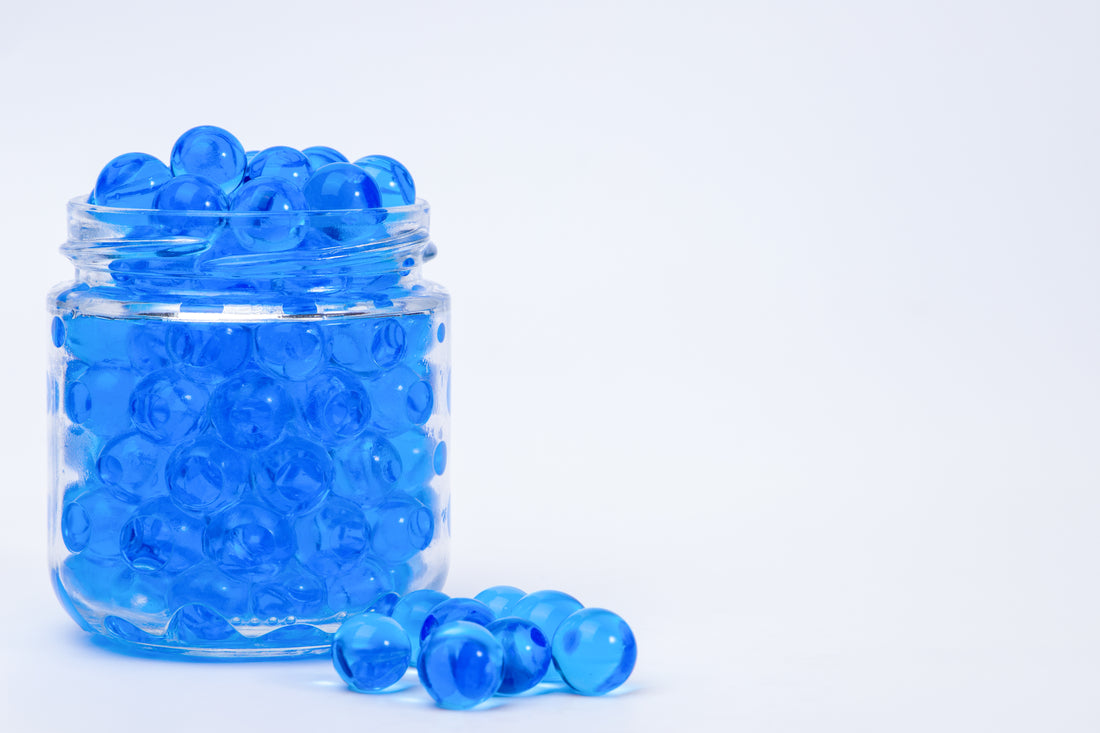 Blauwe orbeez voor gel blasters | Orb-Blasters.nl