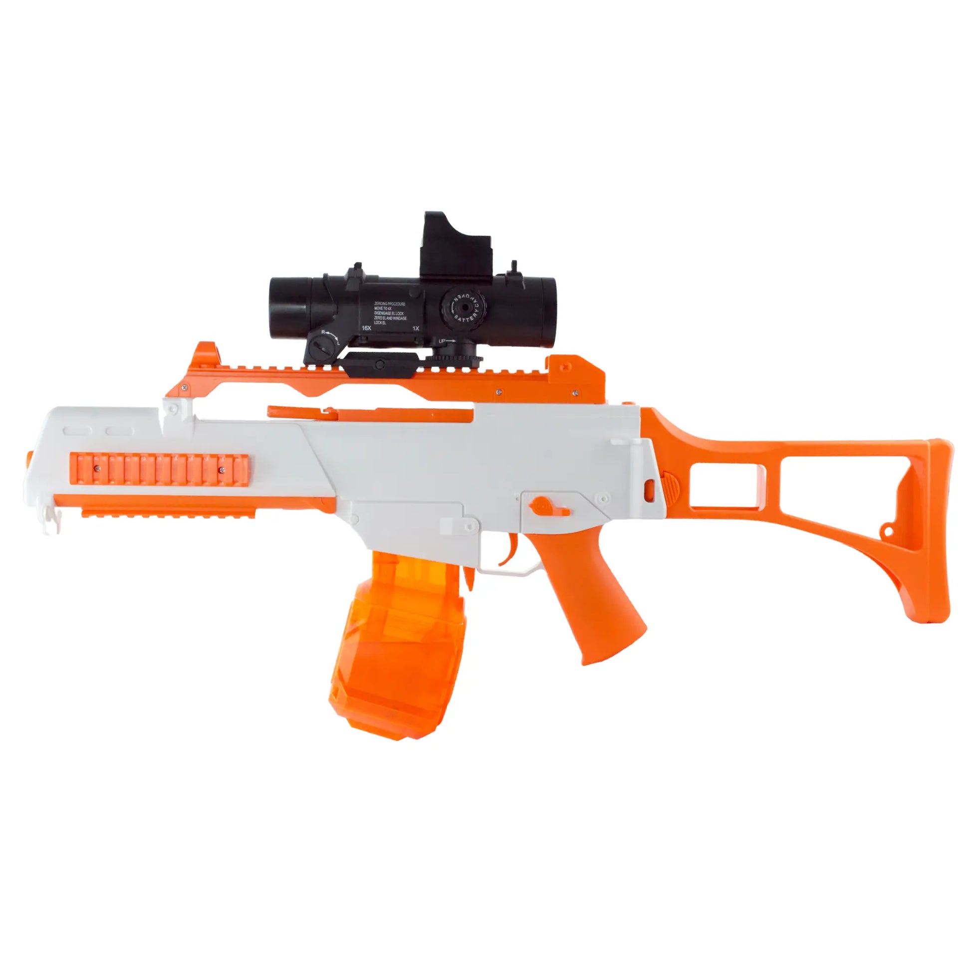 G36C Gel Blaster - Wit/Oranje (+10.000 orbeez) ORB-BLASTERS